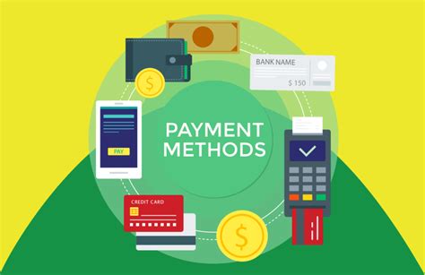 Payment Methods for Withdrawal 